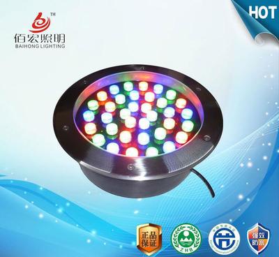 廠家直銷佰宏照明圓形LED地埋燈24W36W單色 七彩內(nèi)控 DMX512外控埋地射燈園亭亮化圖片_高清圖_細(xì)節(jié)圖-中山市古鎮(zhèn)佰宏照明電器廠
